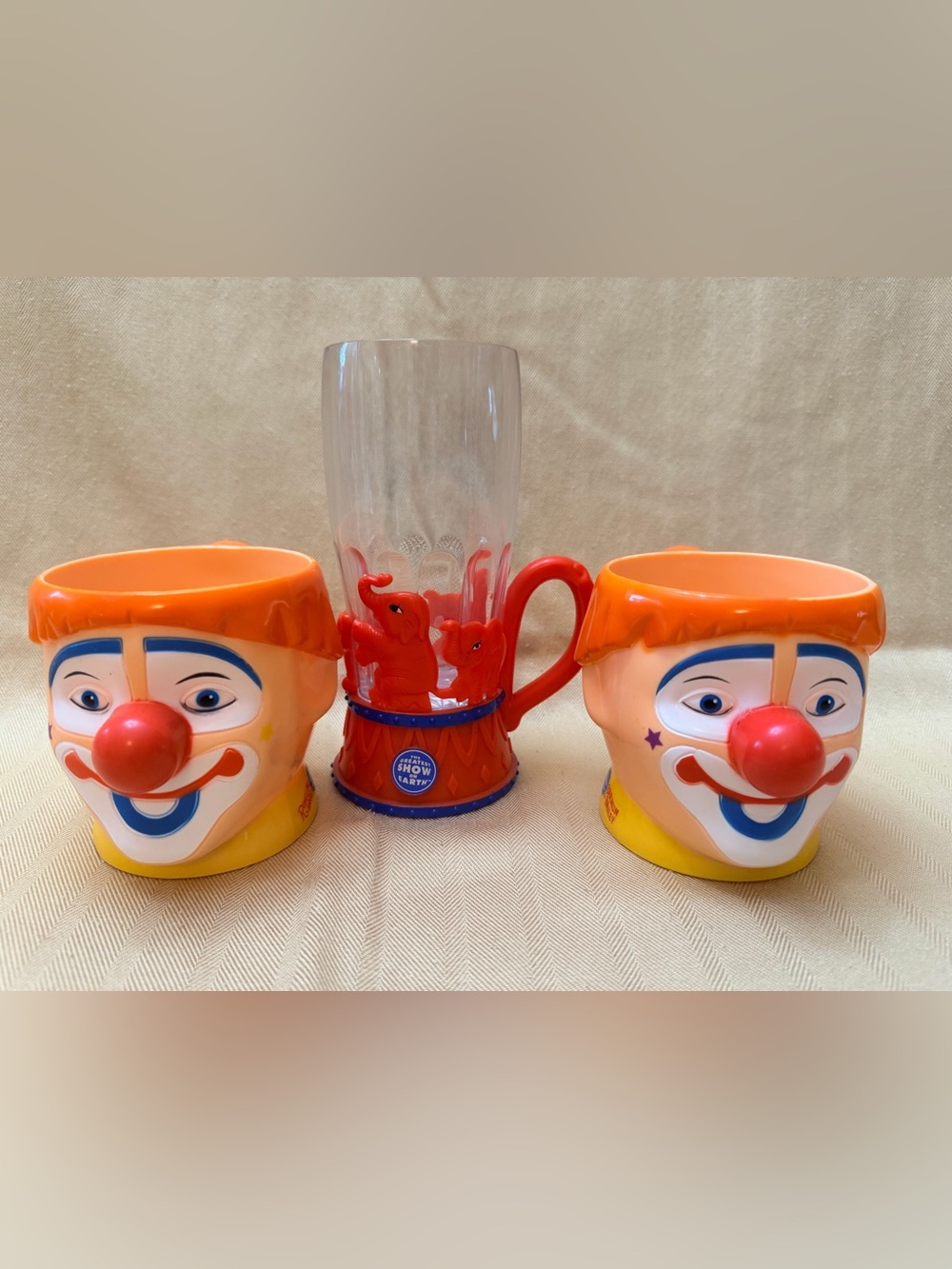 Ringling Bros Barnum & Bailey cups
